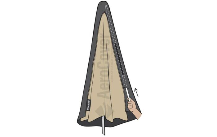 Free Arm Parasol AeroCover H240 x D68cm Free Arm Parasol AeroCover H240 x D68cm