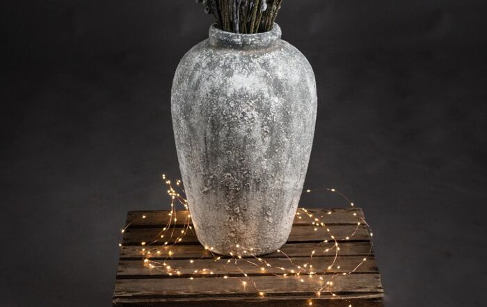 Hill Interiors Aged Tall Ceramic Vase