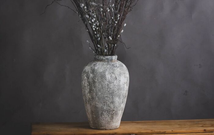 Hill Interiors Aged Tall Ceramic Vase