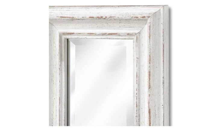 Hill Interiors Antique White Frame Narrow Wall Mirror
