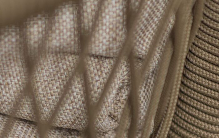 Maze Bali Rope 8 Seat Oval Dining Set With Oatmeal Cushions