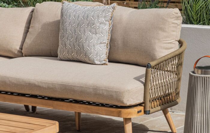 Maze Bali Rope Corner Sofa Set