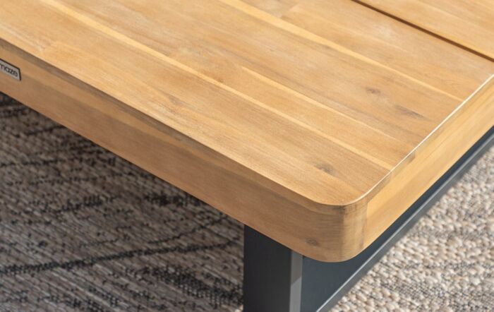 Maze Bali Wooden Platform Corner Sofa Set