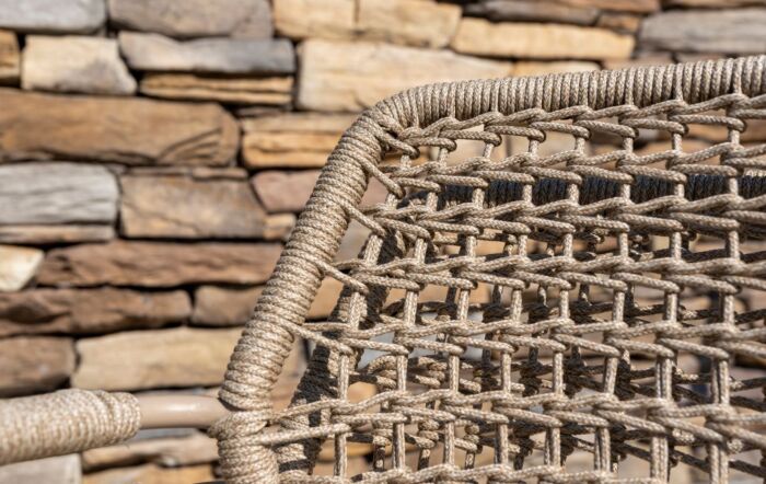 4 Seasons Outdoor Barista 6 Seat Teak Dining Set 