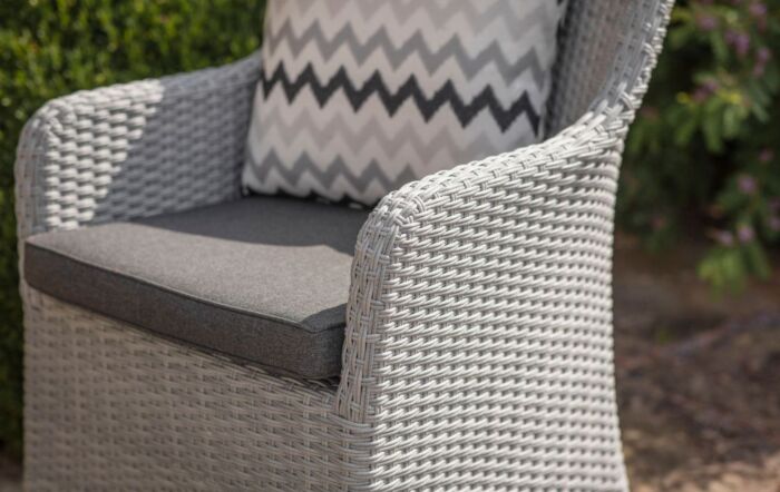 Bramblecrest Tetbury Round Outdoor Bistro Set - Graphite Bramblecrest Tetbury Round Outdoor Bistro Set - Graphite