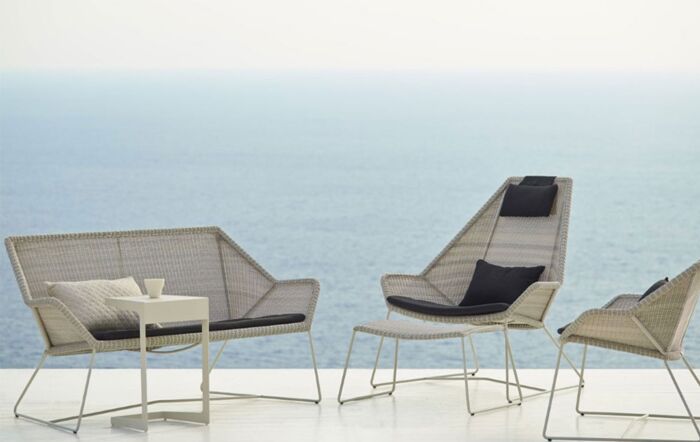 Cane-Line Breeze Sofa Set - Grey Cane-Line Breeze Sofa Set - Grey
