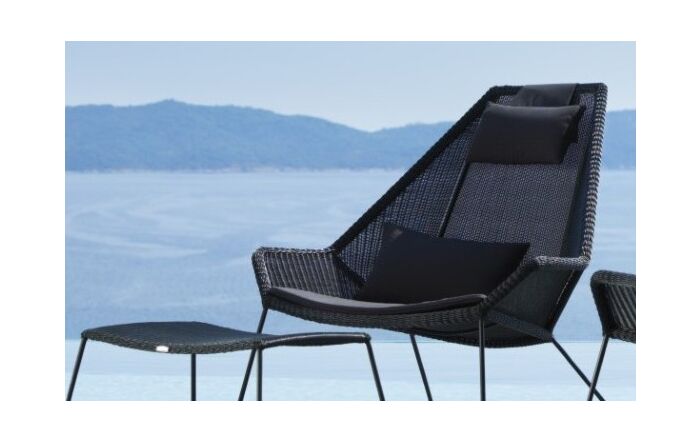 Cane-Line Breeze Sofa Set-Black Cane-Line Breeze Sofa Set-Black
