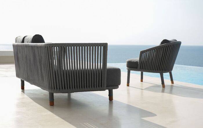 Cane-Line Moments Rope Sofa & Chair Set