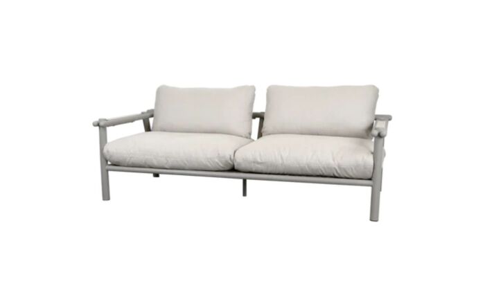 Cane-Line Sticks Taupe Aluminium Lounge Set - Sand
