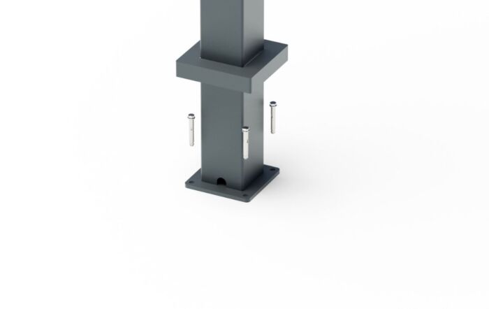 Celtic Leisure Saturn 3m x 6m Aluminium Pergola - Anthracite