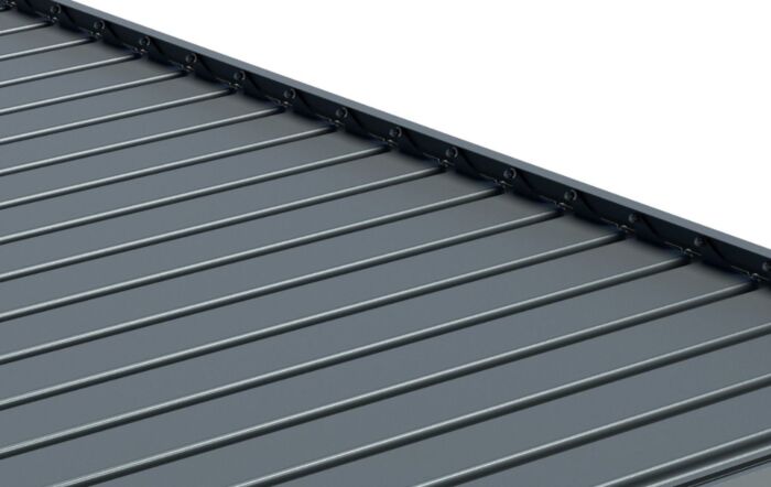 Celtic Leisure Saturn 3m x 6m Aluminium Pergola - Anthracite