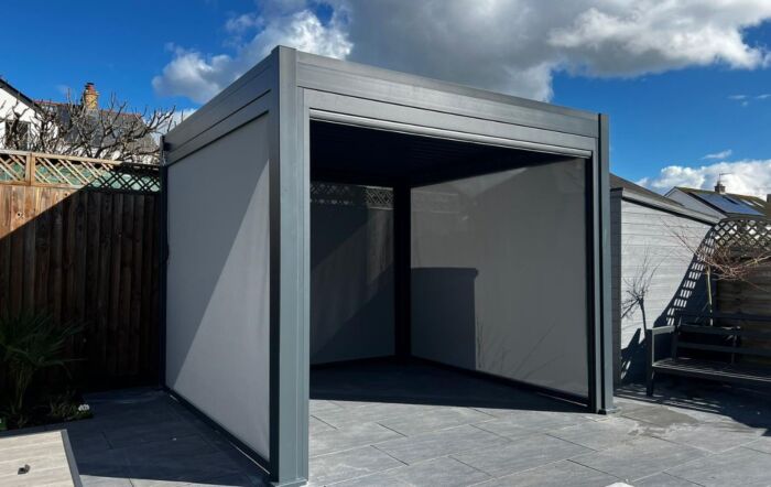 Celtic Leisure Saturn 3m Pergola Screen - Grey