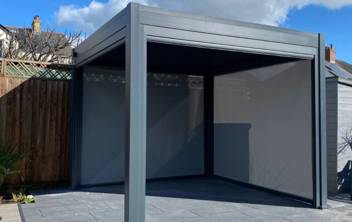 Celtic Leisure 3.5m x 3.5m Aluminium Pergola - Anthracite