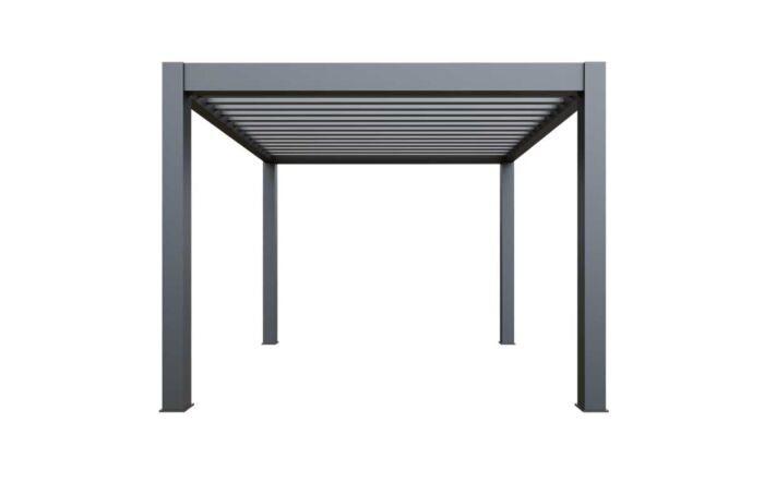 Celtic Leisure Saturn 3m x 3m Aluminium Pergola - Anthracite