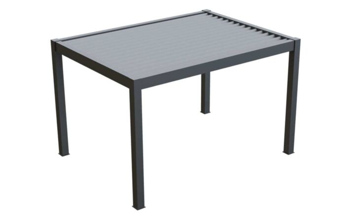 Celtic Leisure Saturn 3m x 4m Aluminium Pergola - Anthracite