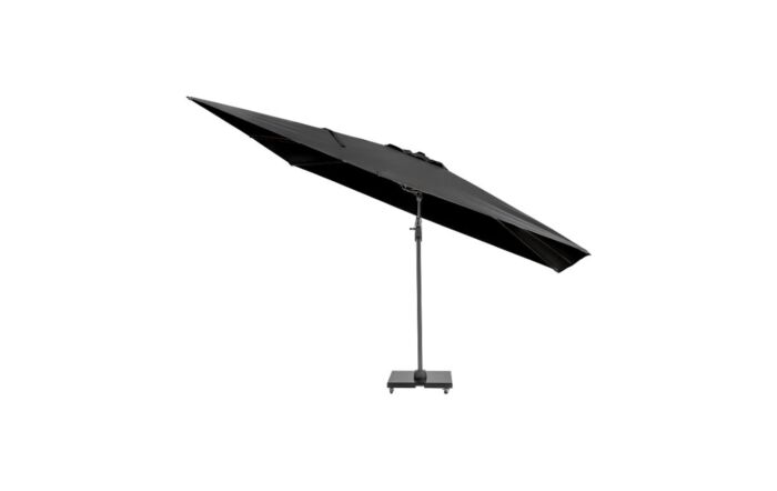 Pacific Lifestyle Challenger T2 3.5 x 2.6m Rectangular Anthracite Free Arm Parasol With 90kg Wheeled Base