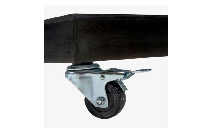 Pacific Lifestyle Challenger T2 3.5m x 2.6m Rectangular Champagne Cantilever Parasol With 90kg Wheeled Base