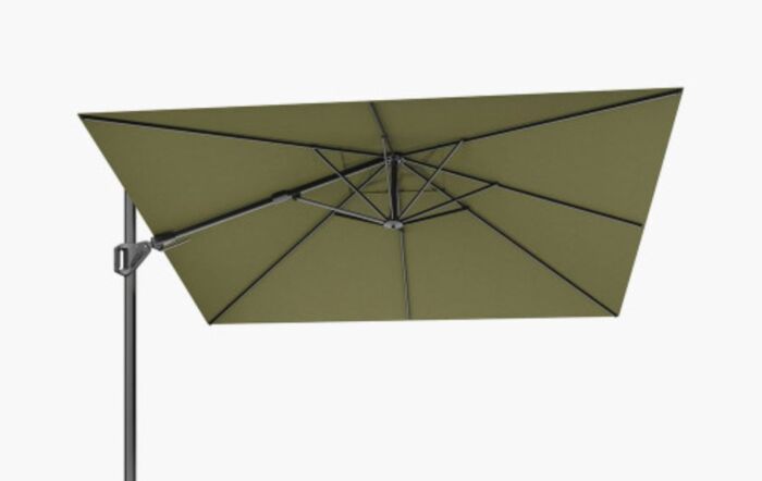 Pacific Lifestyle Challenger T2 3m Lush Green Free Arm Parasol & 90kg Wheeled Base