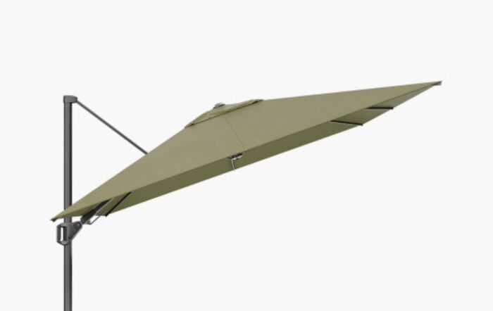 Pacific Lifestyle Challenger T2 3m Lush Green Free Arm Parasol & 90kg Wheeled Base