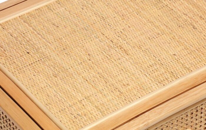 Desser Chester Natural Cane Coffee Table