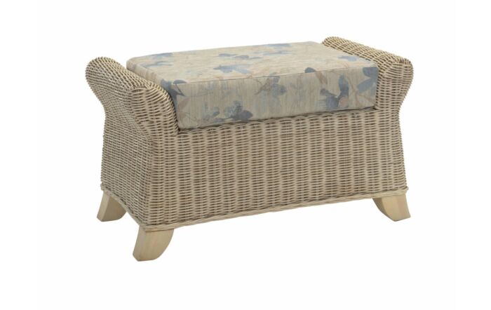 Desser Clifton Cane Rattan Footstool