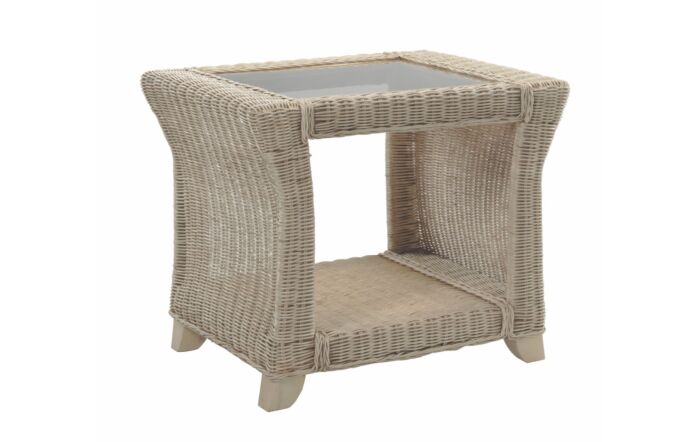 Desser Clifton Cane Rattan End table