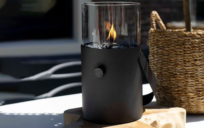 Pacific Lifestyle Cosiscoop Black Fire Lantern Pacific Lifestyle Cosiscoop Black Fire Lantern