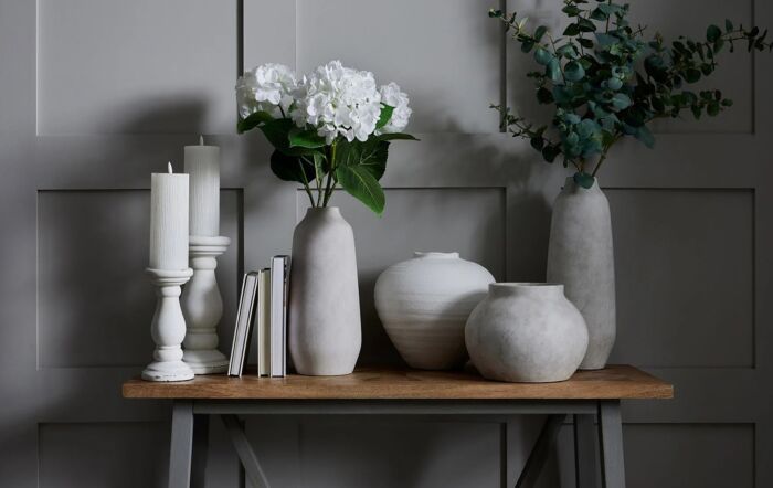 Hill Interiors Darcy Stone Planter