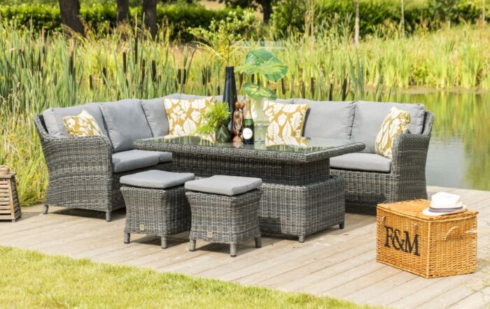 4 seasons hot sale outdoor corner sofa
