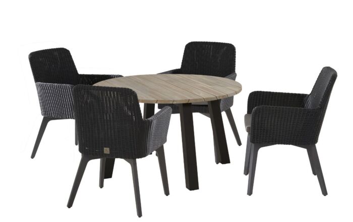 4 Seasons Outdoor 130cm Derby Dining Table