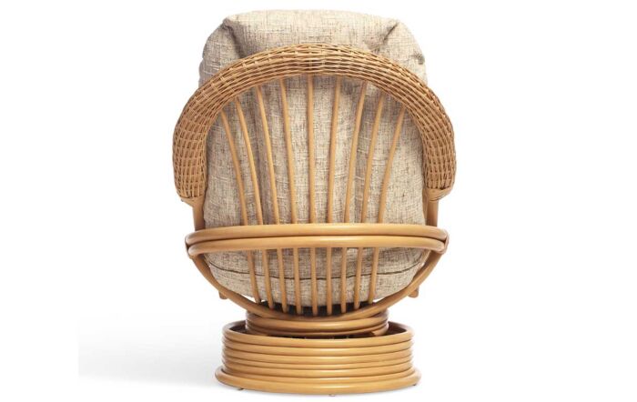 Desser Aspen Light Oak Deluxe Swivel Rocker Chair