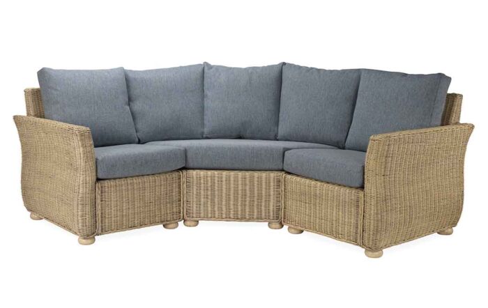 Desser Corsica Cane Rattan 3pc Modular Set  