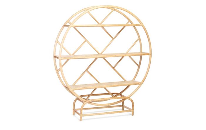 Desser Large Natural Rattan Etagere Desser Large Natural Rattan Etagere
