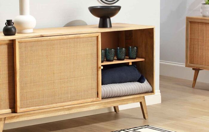 Desser Manhattan Sliding 2 Door Natural Sideboard