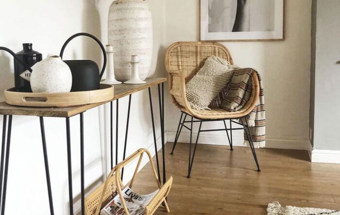 Desser Porto Occasional Chair Natural