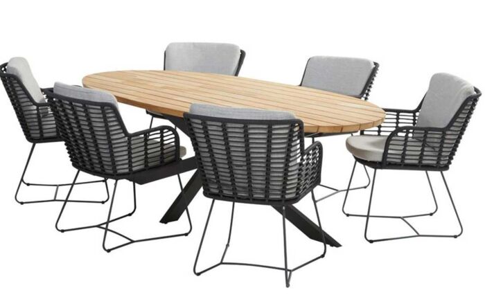 4 Seasons Outdoor Prado 130cm Teak Table