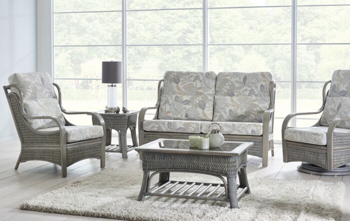 Cane Industries Eden Cane Rattan Footstool