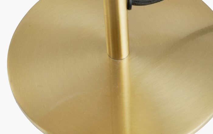 Pacific Lighting Estelle Brushed Brass Metal Table Lamp