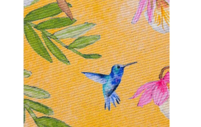 Furn. Leopard 120cmx170cm Outdoor Rug - Ochre