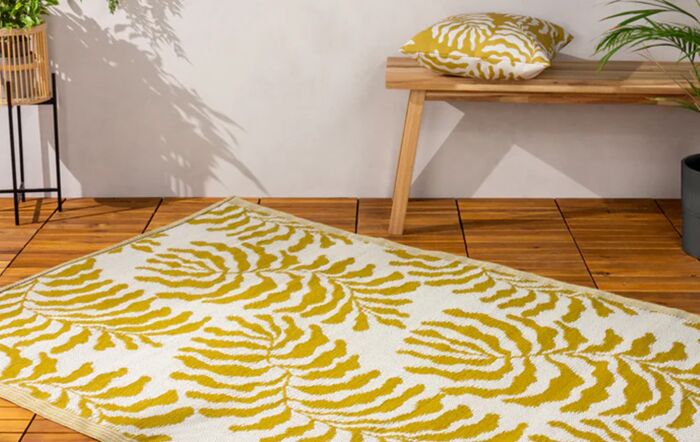 Furn. Tocorico 120x180cm Outdoor Rug - Mustard Furn. Tocorico 120x180cm Outdoor Rug - Mustard