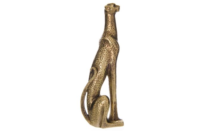 Hill Interiors Gold Leopard Standing Ornament