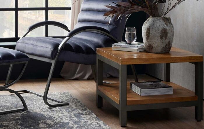 Hill Interiors Draftsman Lamp Table