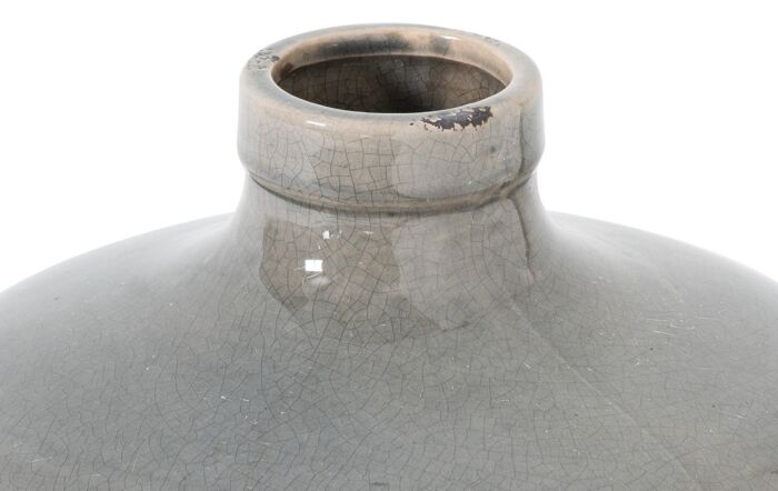 Hill Interiors Garda Grey Glazed Chive Vase Hill Interiors Garda Grey Glazed Chive Vase
