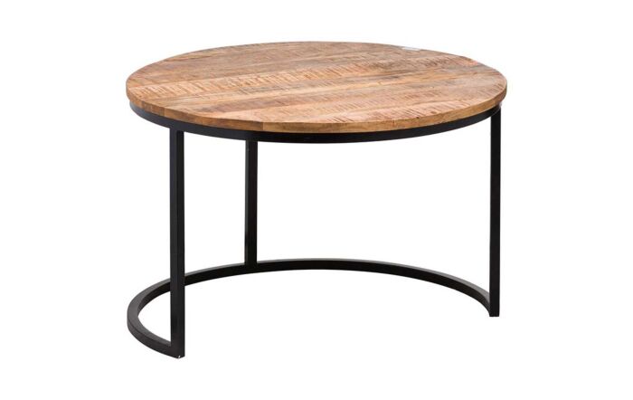 Hill Interiors Set Of Three Industrial Tables