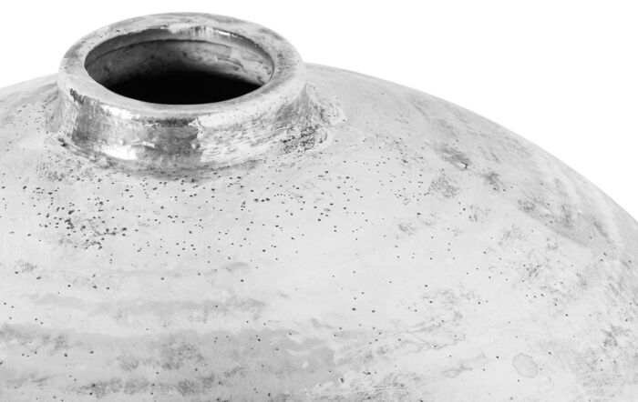 Hill Interiors Large Hammered Silver Astral Vase Hill Interiors Large Hammered Silver Astral Vase