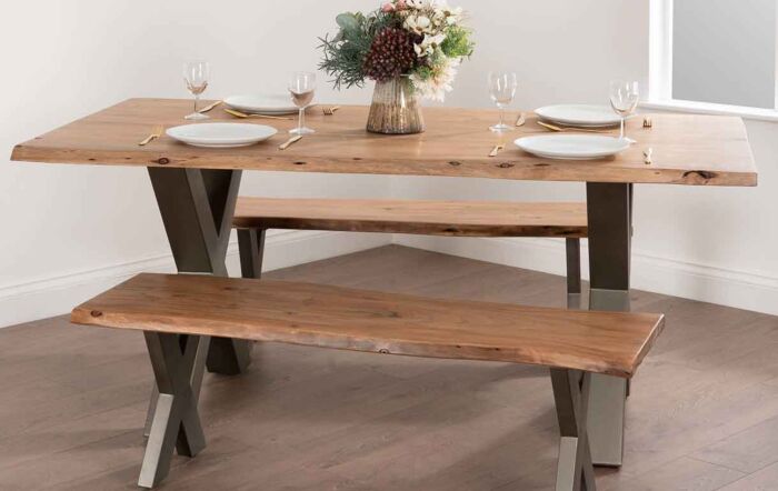 Hill Interiors Live Edge Collection Dining Table
