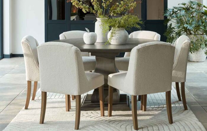 Hill Interiors Lucia Collection Round Dining Table