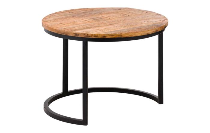 Hill Interiors Set Of Three Industrial Tables