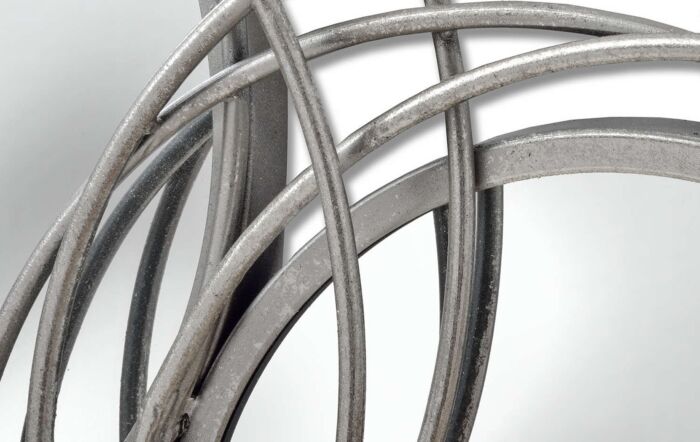 Hill Interiors Silver Trio Multi Circled Wall Art Mirror