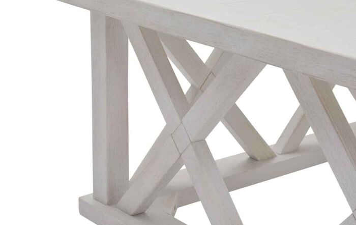 Hill Interiors Stamford Plank Collection Square Coffee Table